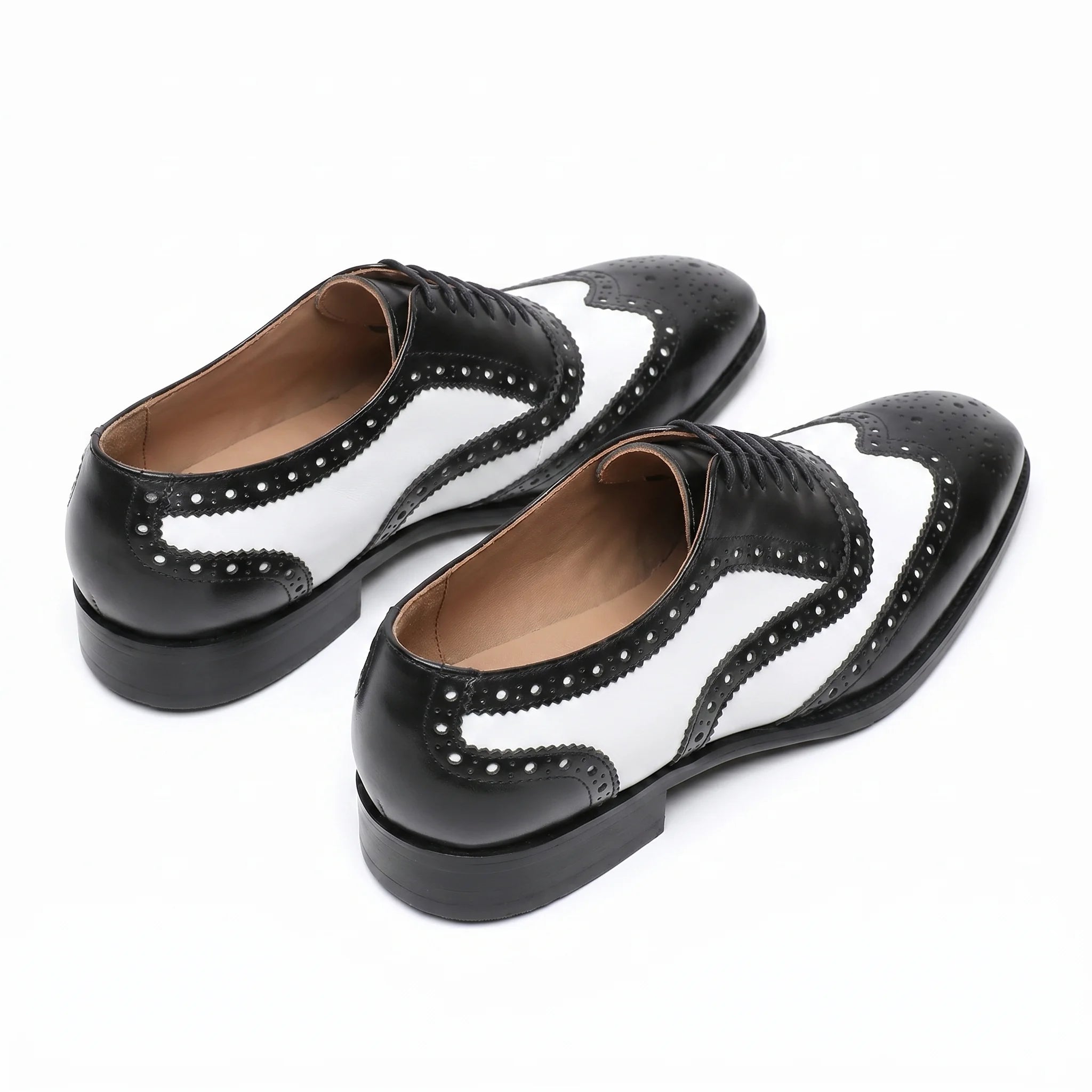 Duotone Oxford Brogue - Black and White
