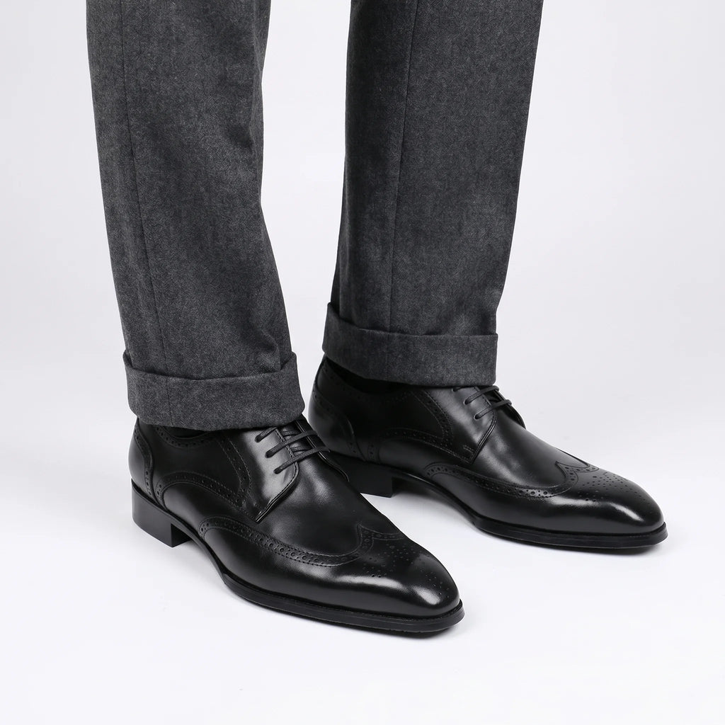 Valenti Derby Brogue - Black