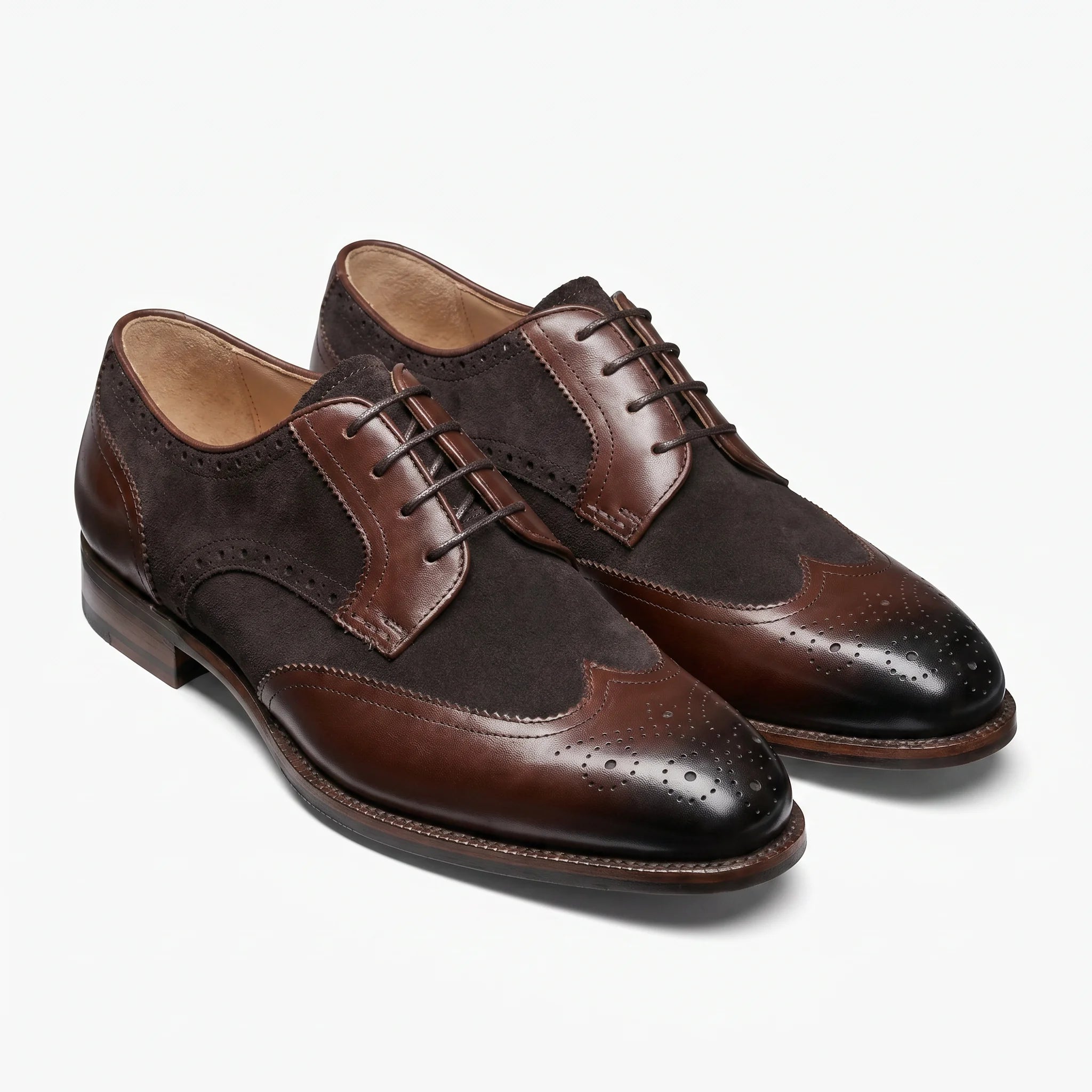 Kingswill Derby Brogue - Coffee