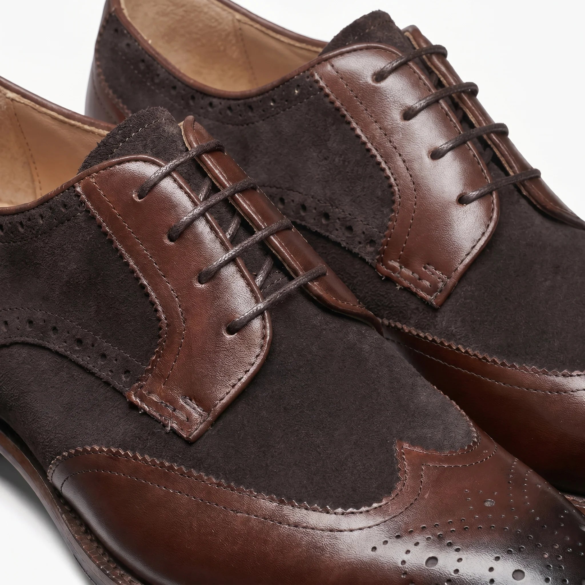 Kingswill Derby Brogue - Coffee