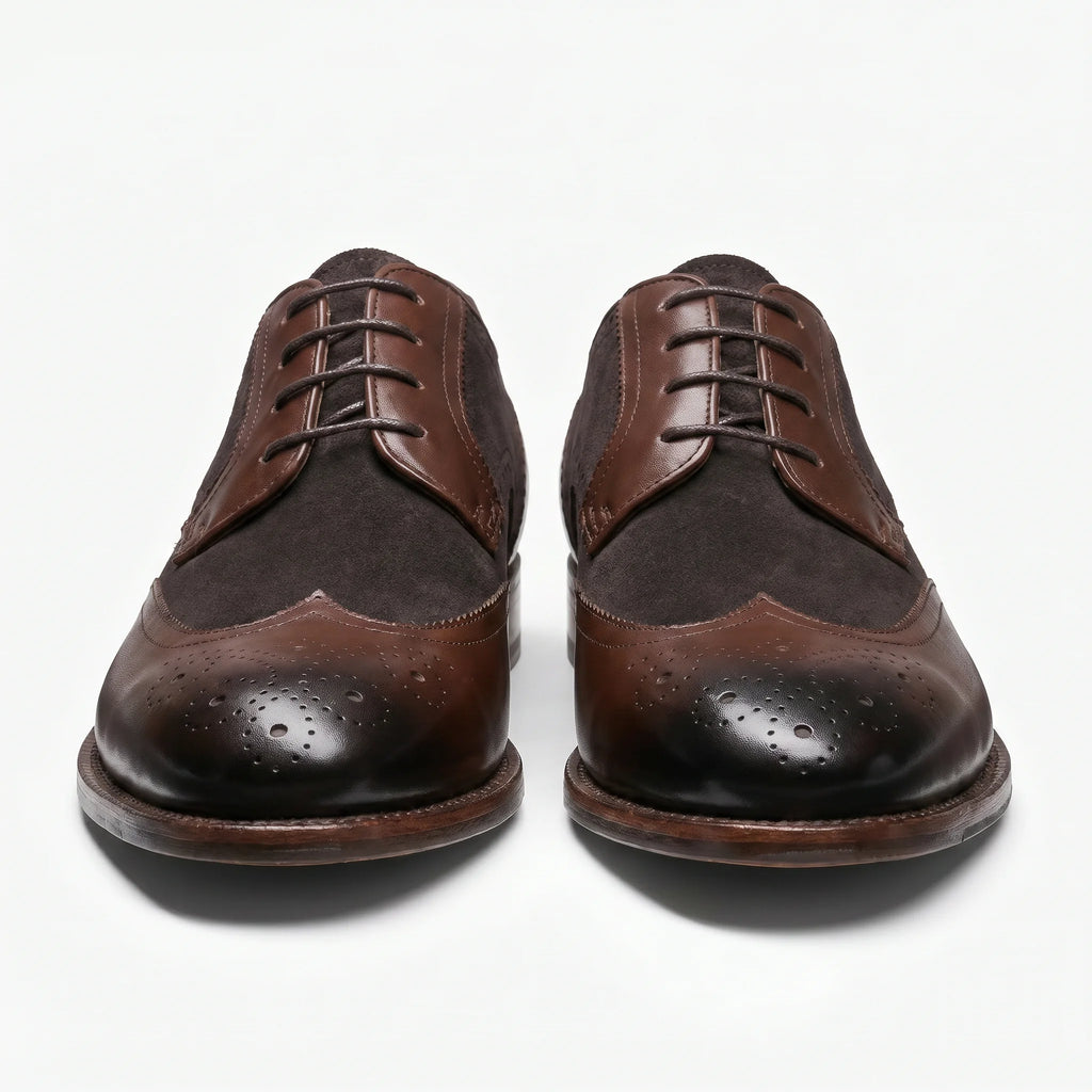 Kingswill Derby Brogue - Coffee
