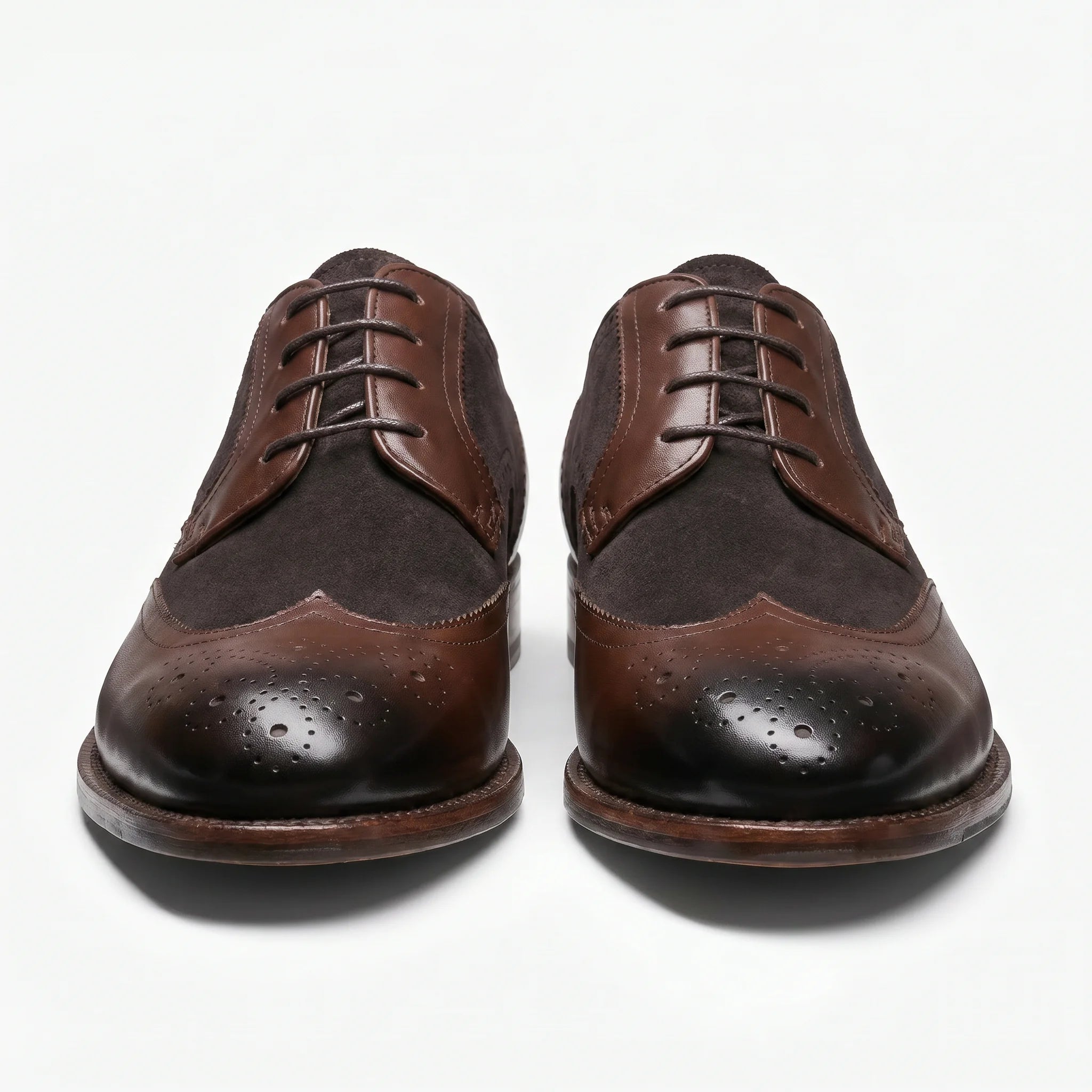 Kingswill Derby Brogue - Coffee