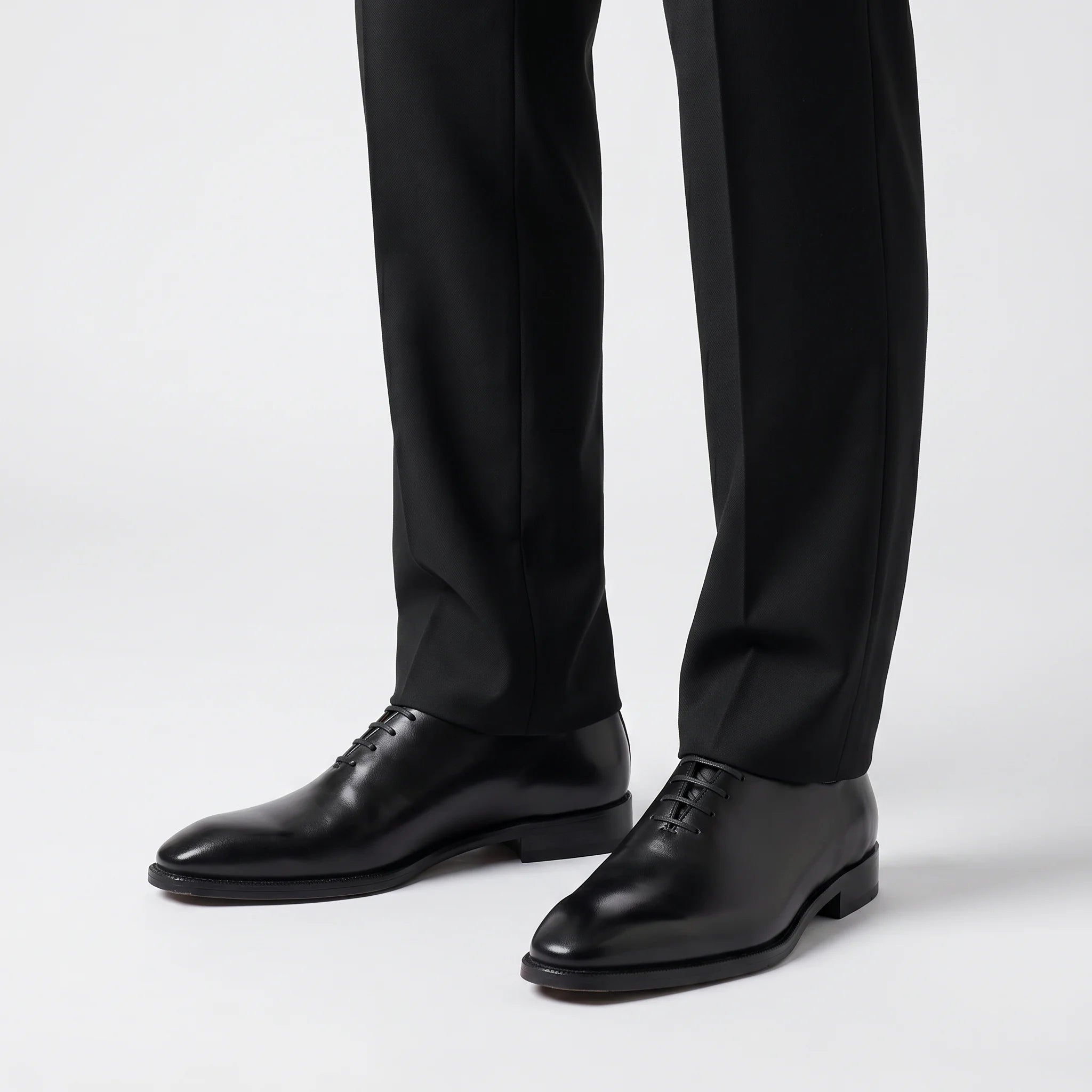 Langford Wholecut Oxford - Black