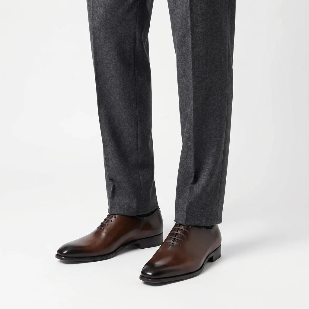 Langford Wholecut Oxford - Coffee