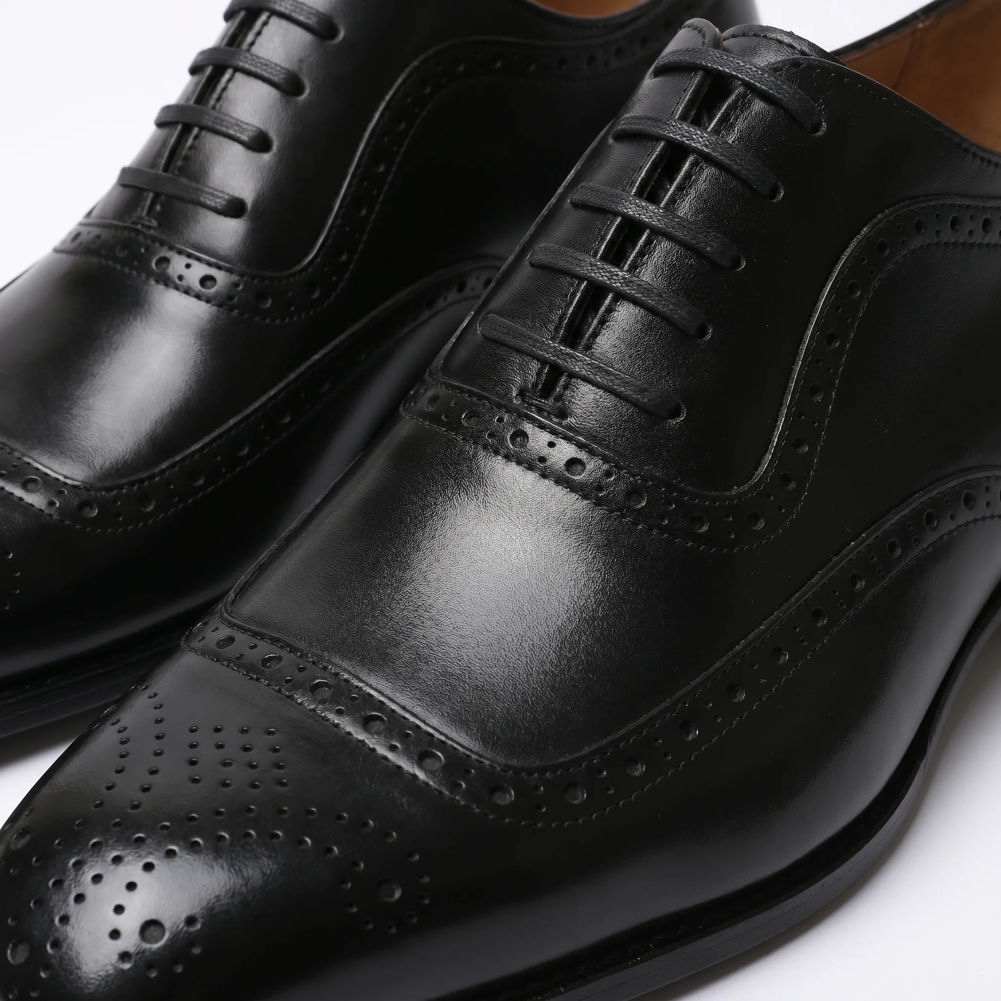 Saville Oxford Brogue - Black