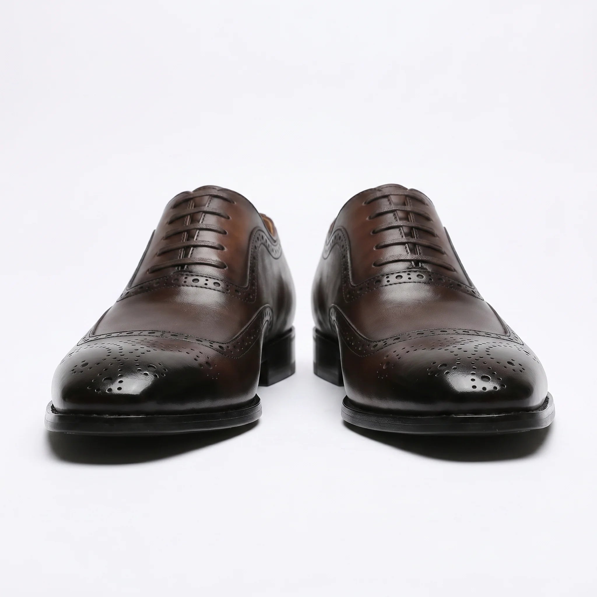 Saville Oxford Brogue - Coffee