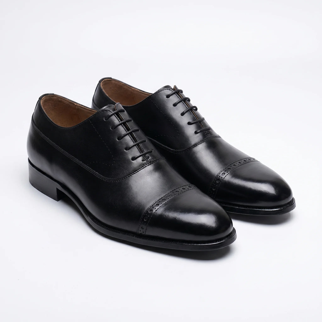 Windsor Oxford Cap-Toe - Black