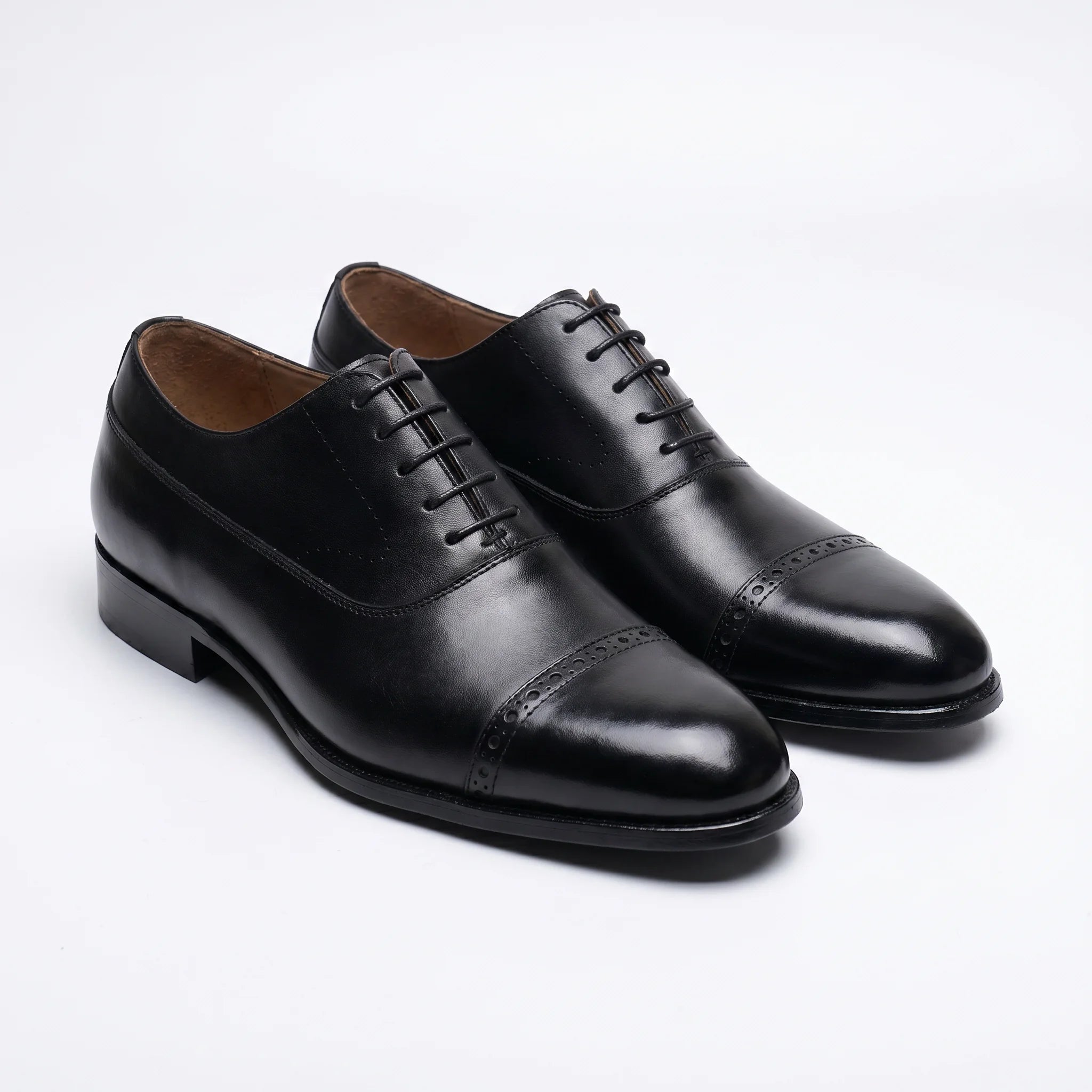 Windsor Oxford Cap-Toe - Black