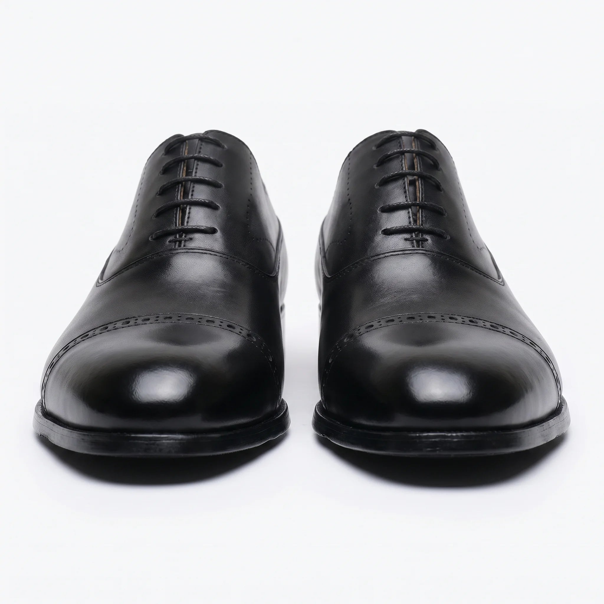 Windsor Oxford Cap-Toe - Black