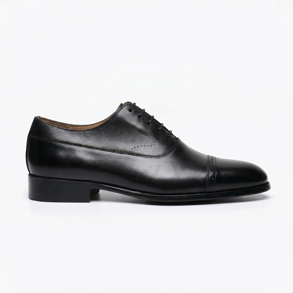 Windsor Oxford Cap-Toe - Black