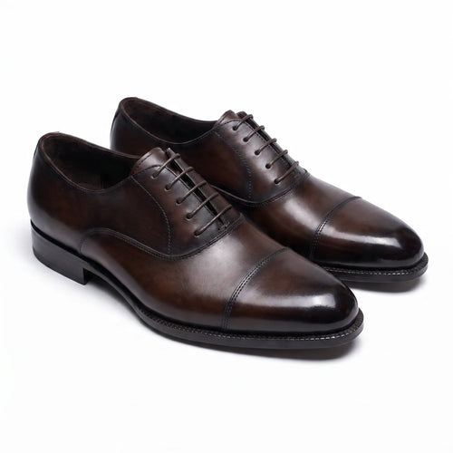Aldmere Oxford Cap Toe - Coffee