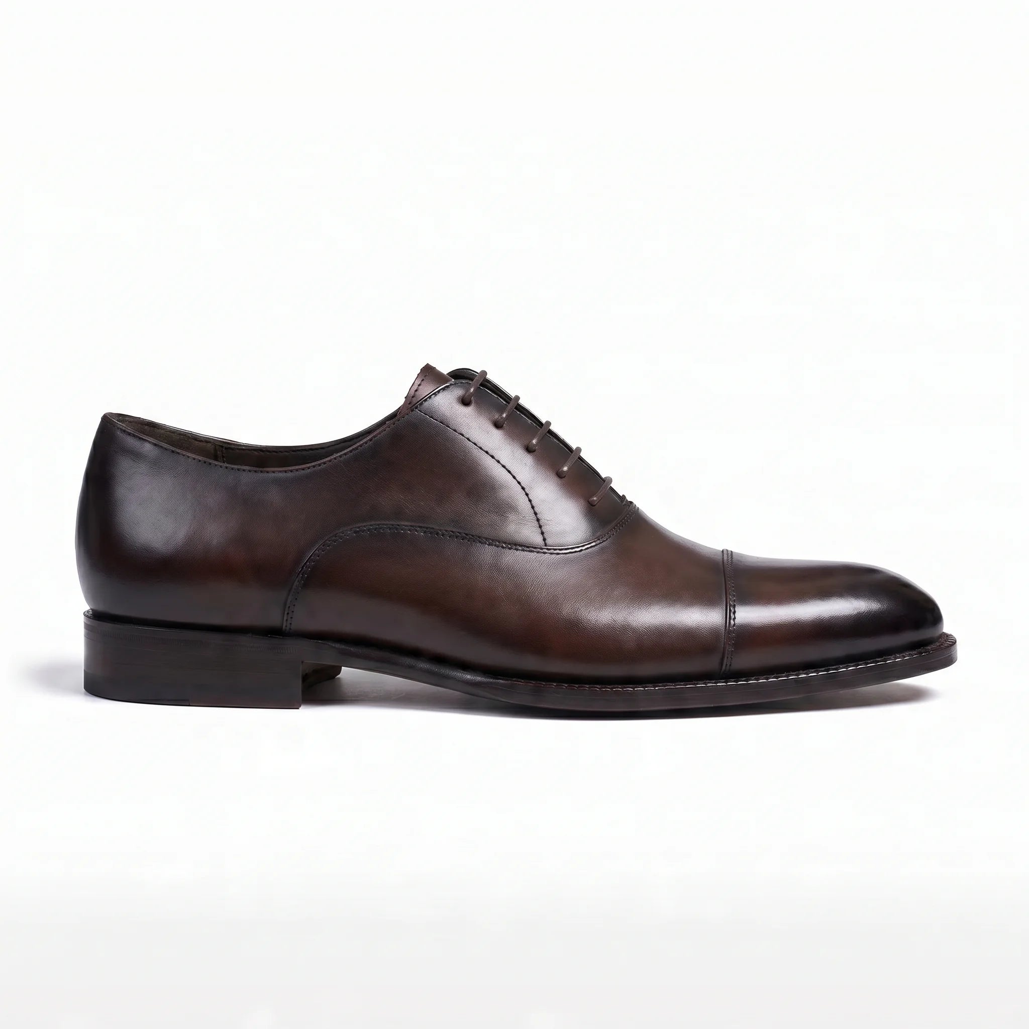Aldmere Oxford Cap Toe - Coffee