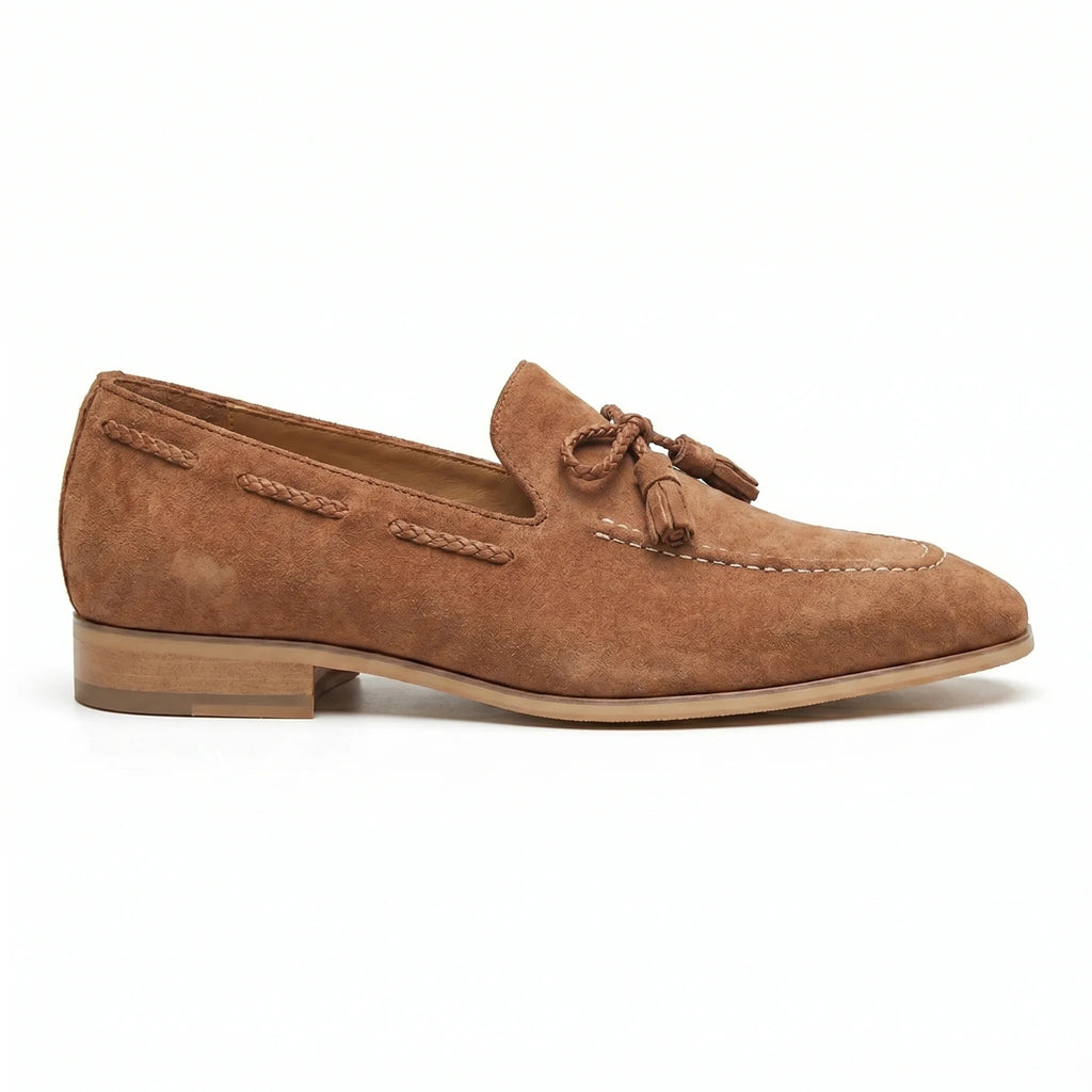 Luciano Tassel Loafer - Caramel