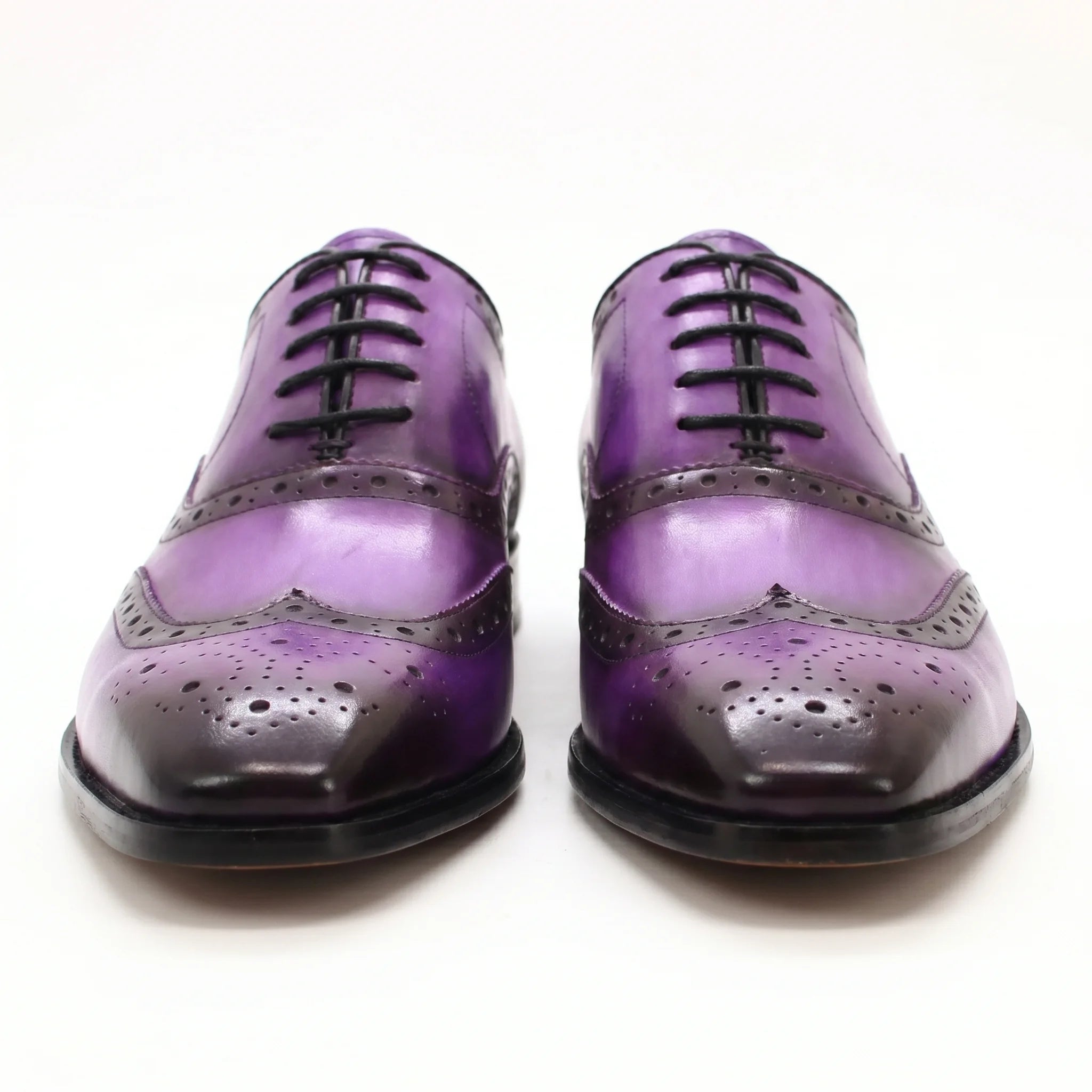 Violetto Oxford Brogue - Purple