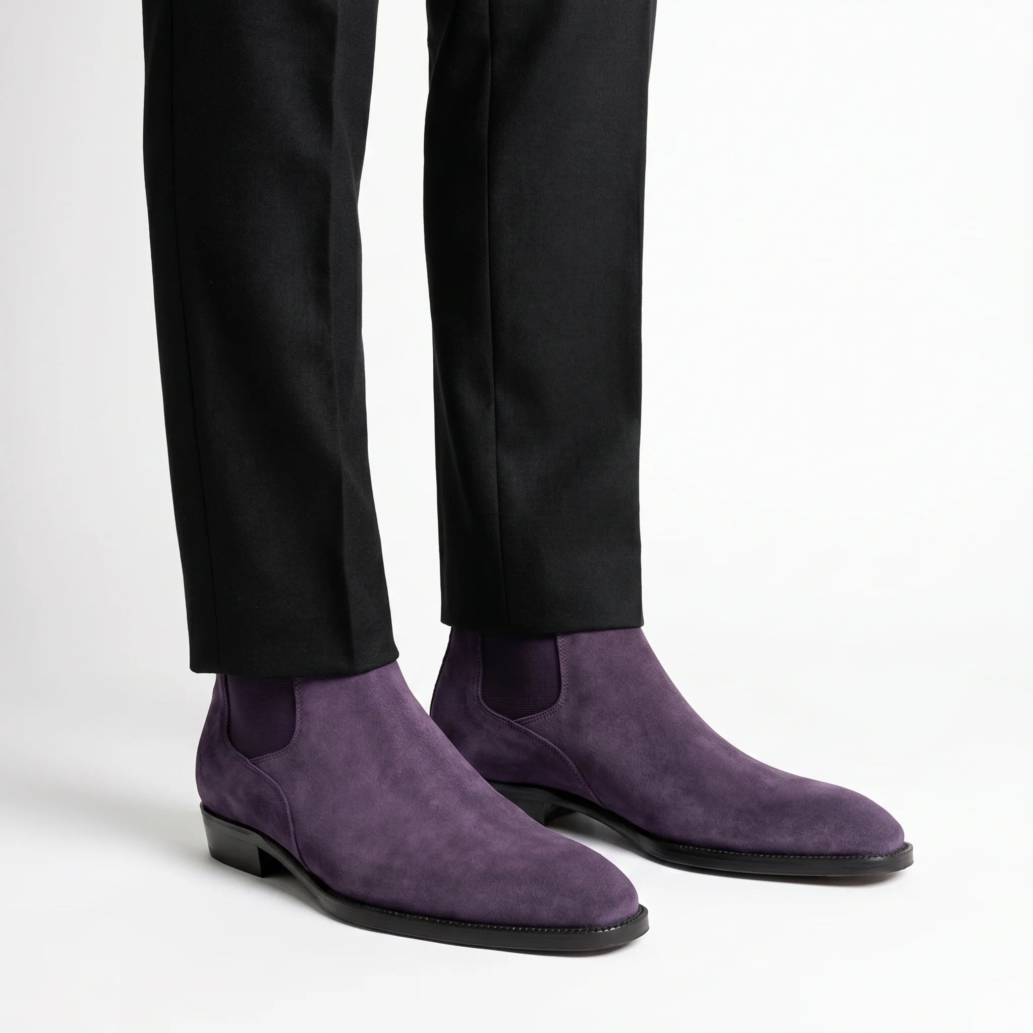 Cavallieri Chelsea Boot - Purple