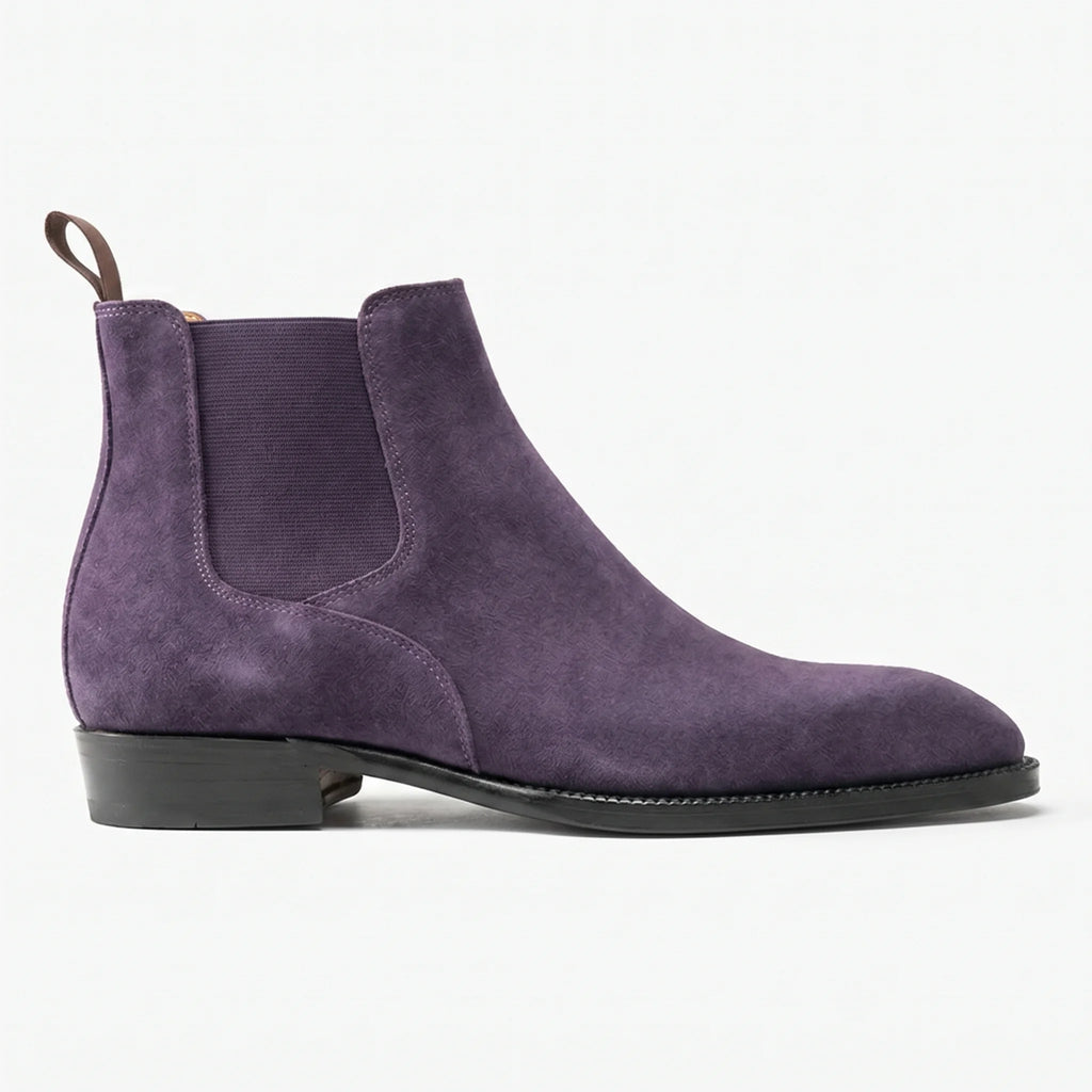 Cavallieri Chelsea Boot - Purple