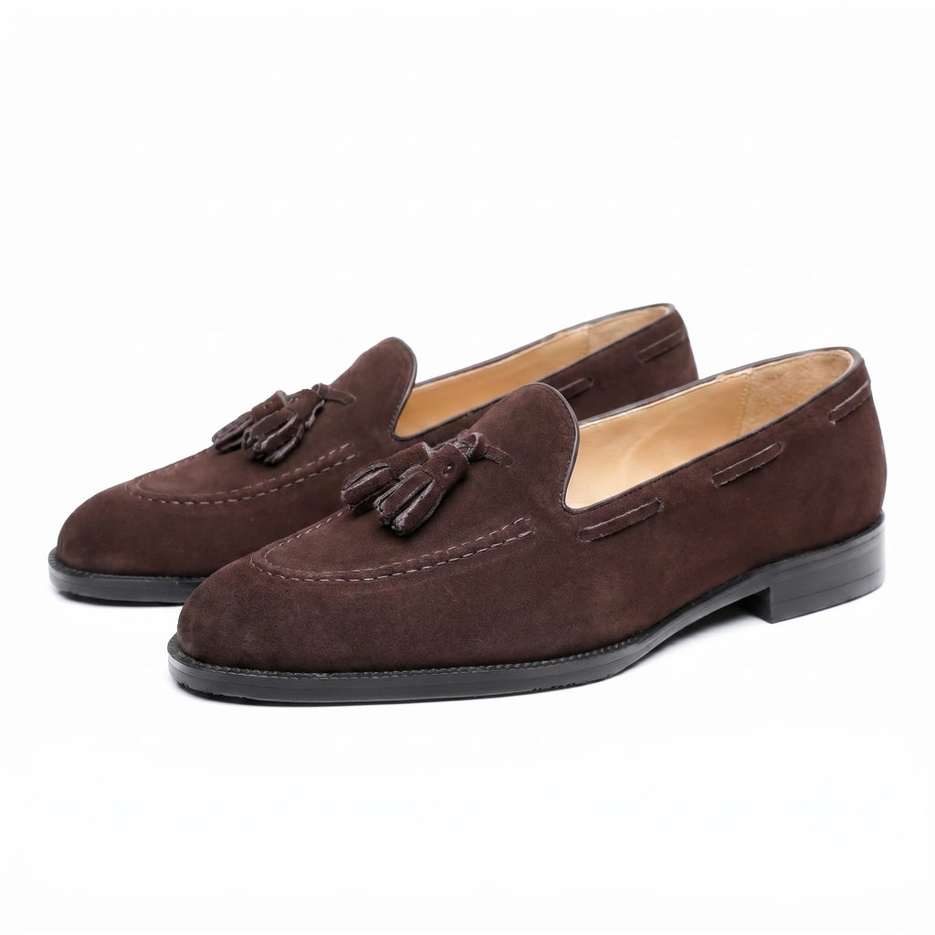 Noriel Tassel Loafer - Coffee