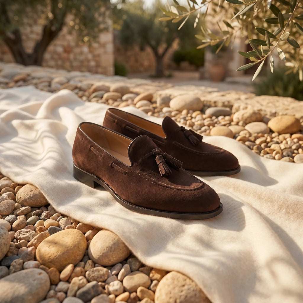 Noriel Tassel Loafer - Coffee