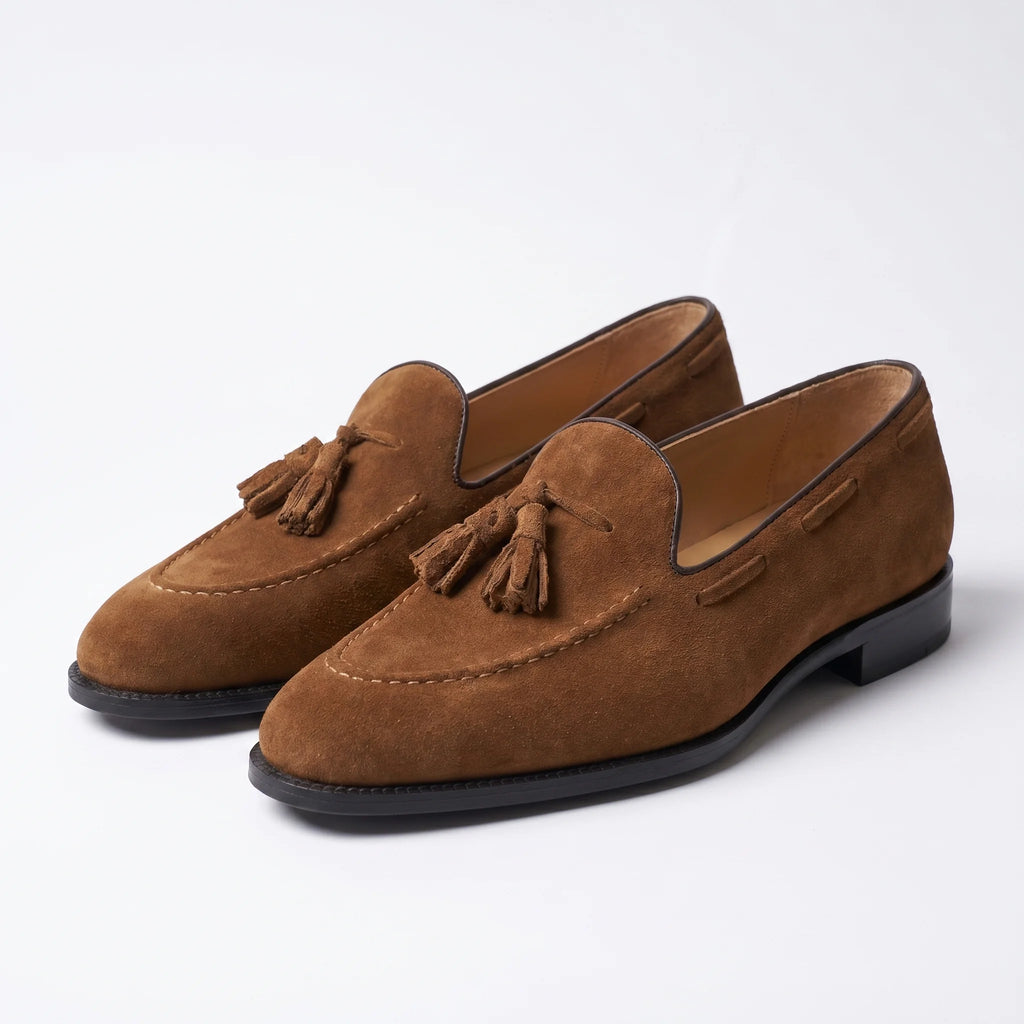 Noriel Tassel Loafer - Brown