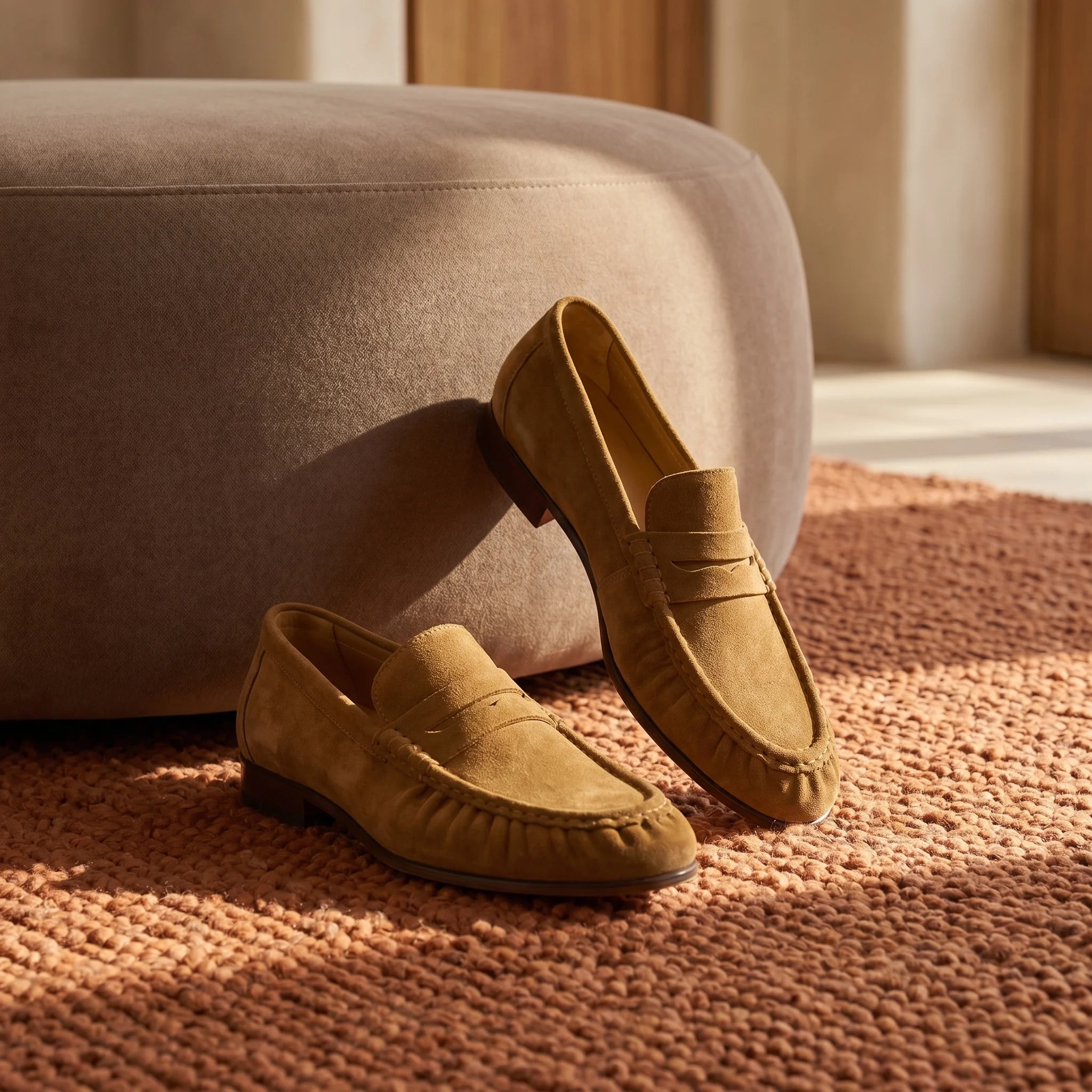 Marvoux Penny Loafer - Camel