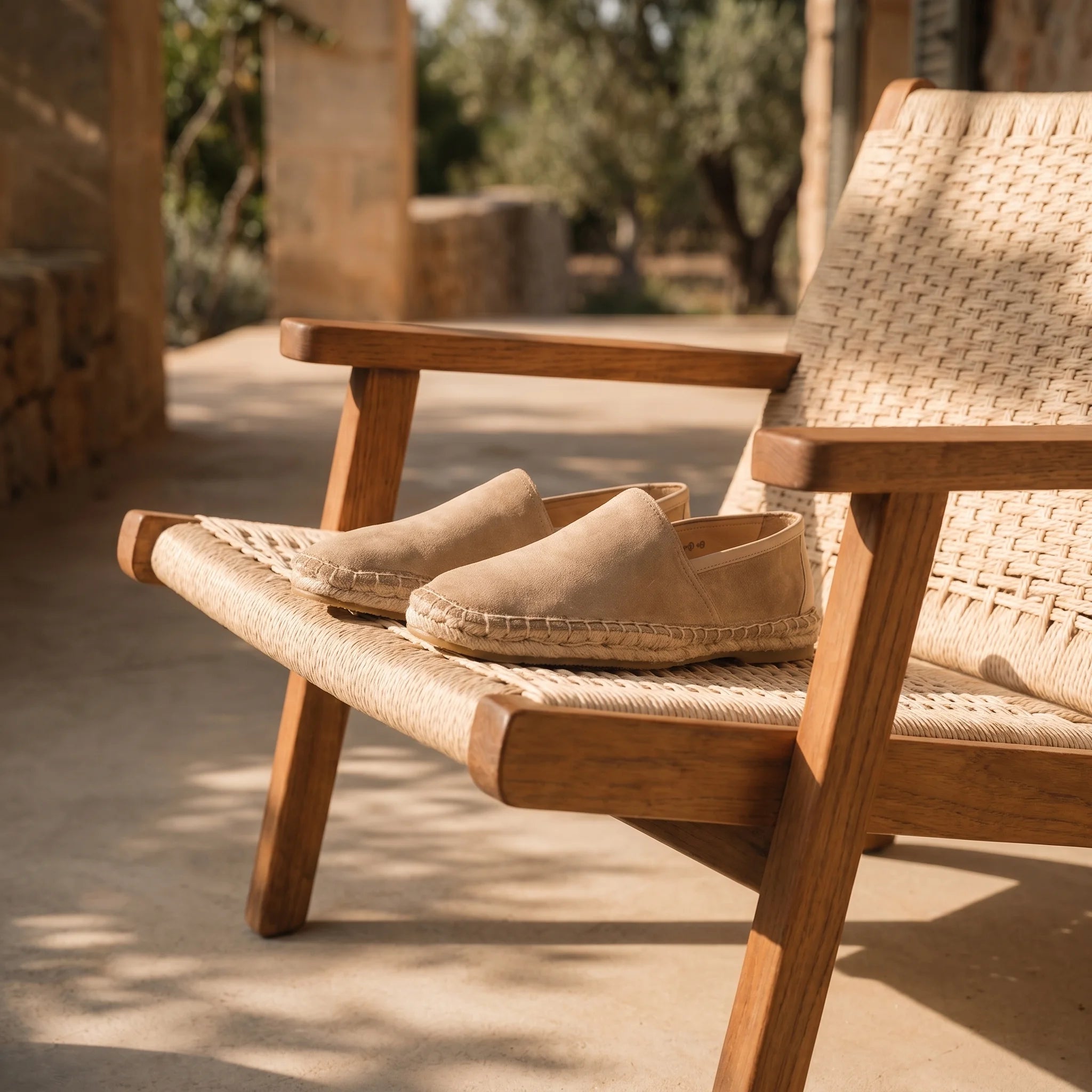 Corsini Espadrille Loafer – Sand Beige
