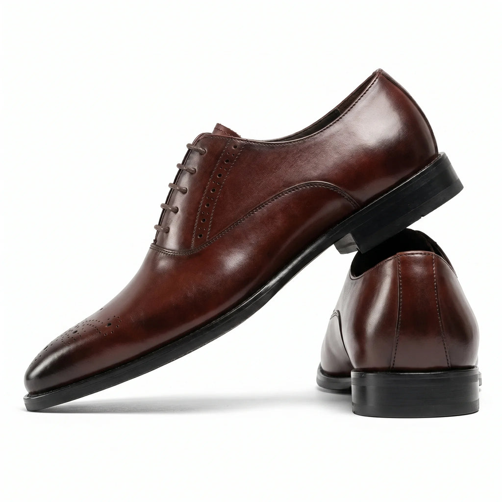 Mervelle Oxford Semi Brogue - Red