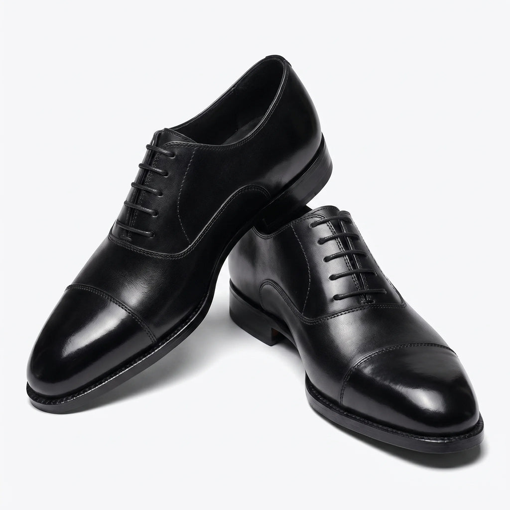 Aldmere Oxford Cap Toe - Black