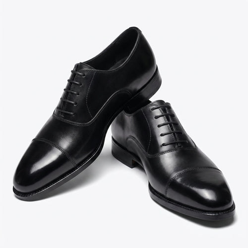 Aldmere Oxford Cap Toe - Black