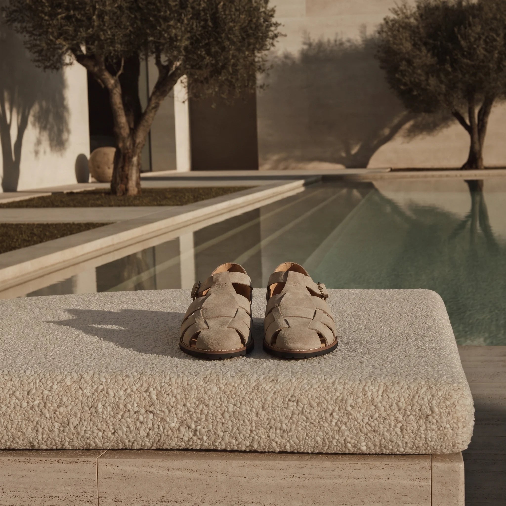Romélia Fisherman Sandal - Khaki