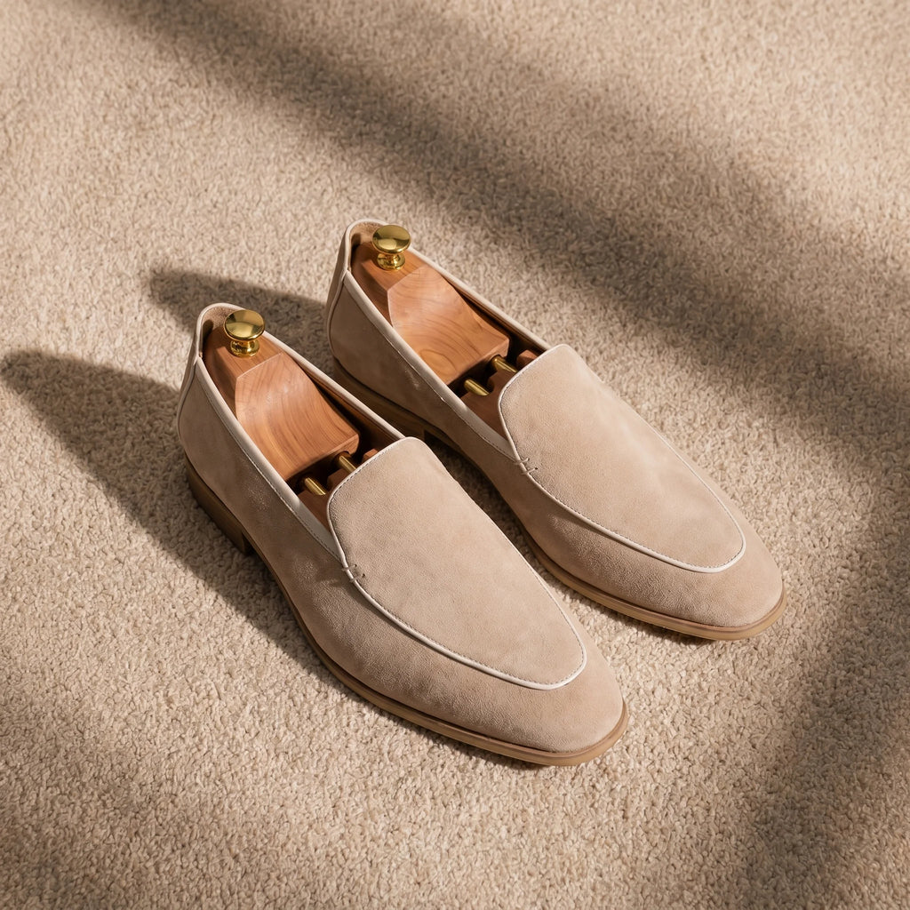 Levrin Belgian Loafer - Off White