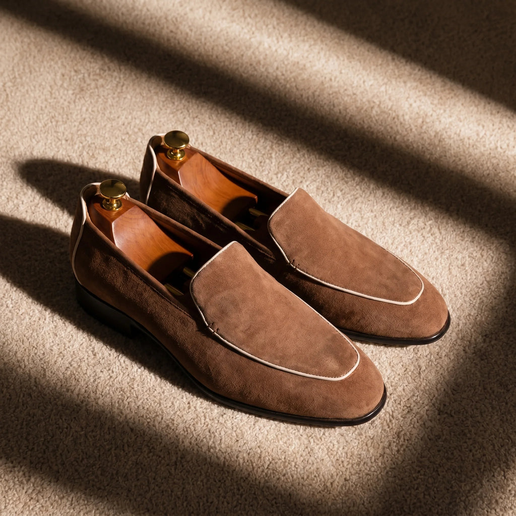 Levrin Belgian Loafer - Caramel