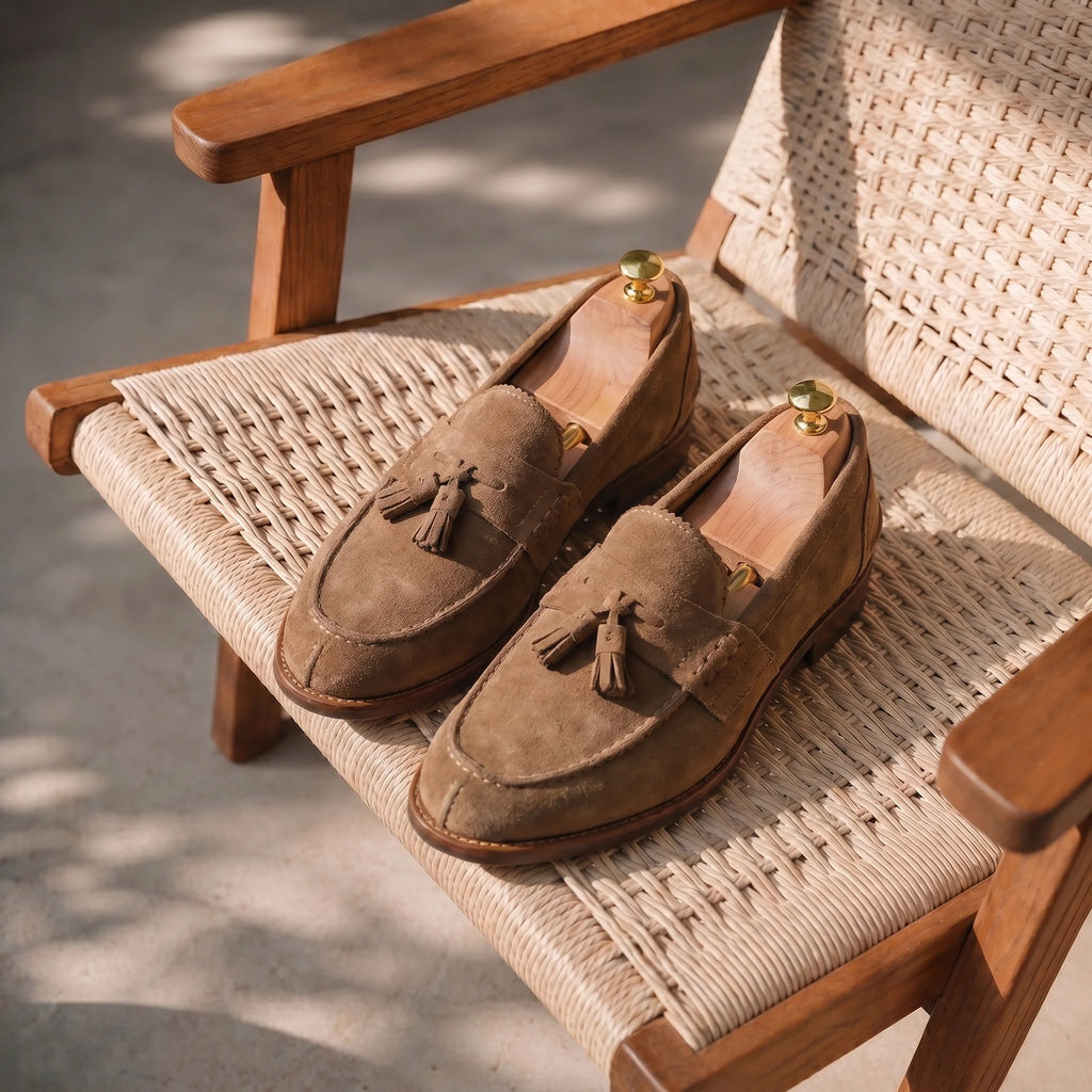 Merelain Tassel Loafer - Khaki