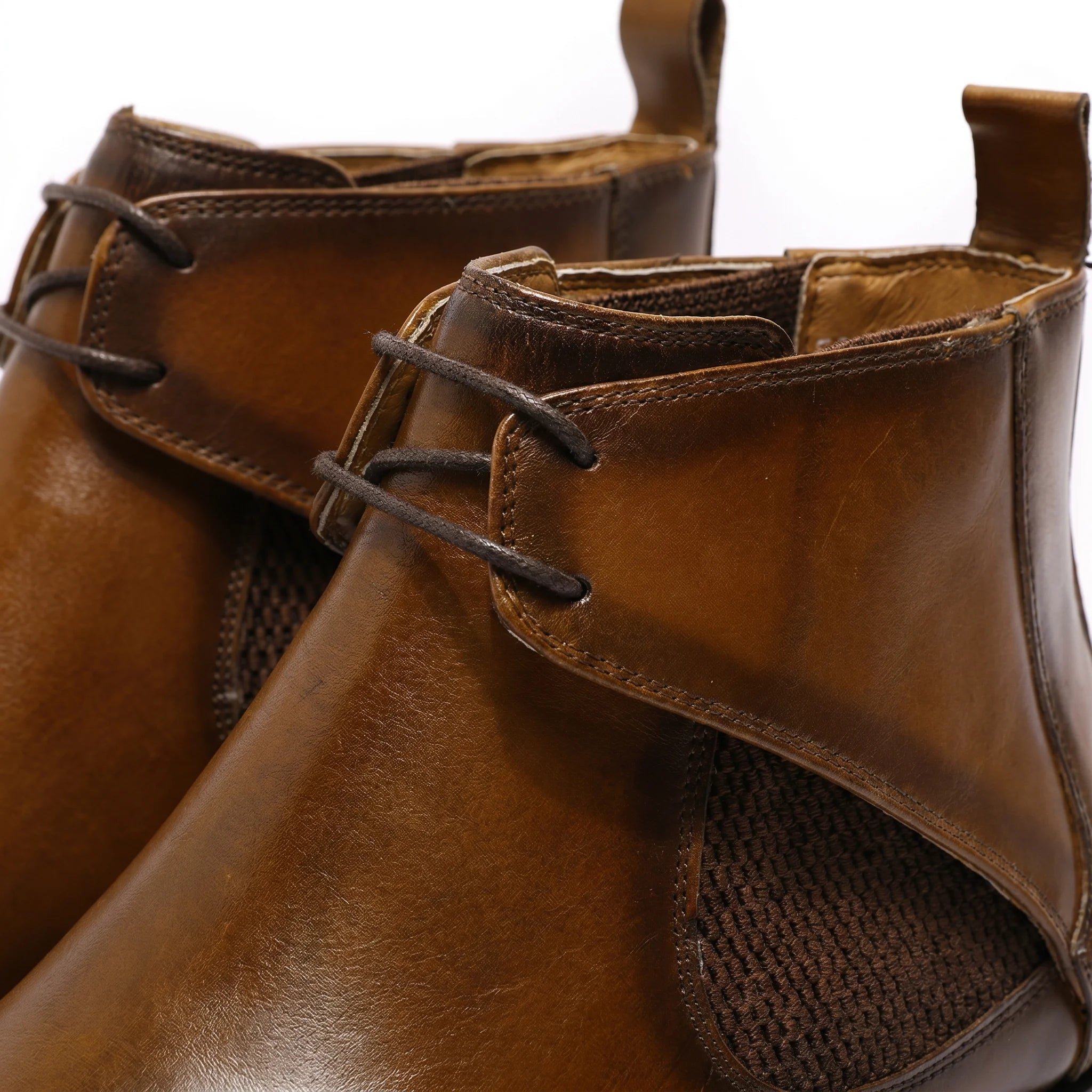 Whitmore Lace-Up Chelsea Boot - Brown