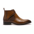 Whitmore Lace-Up Chelsea Boot - Brown