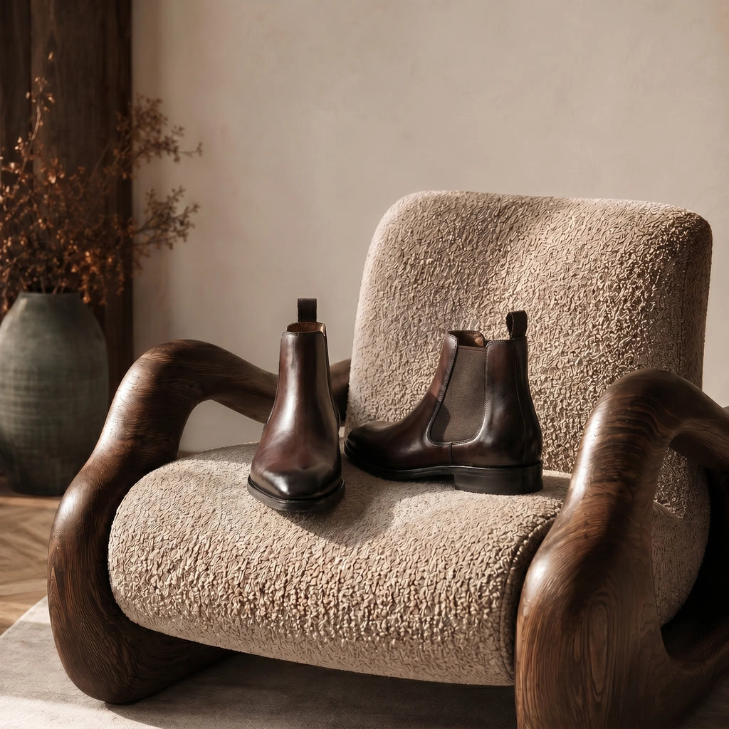 Shelby Chelsea Boot - Cognac Brown