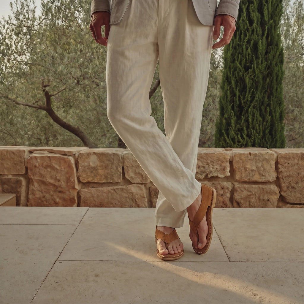 Velaris Toe-Loop Sandal - Caramel