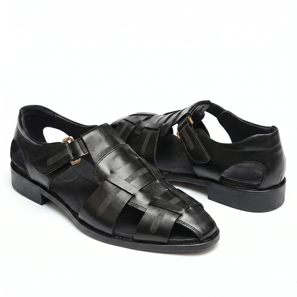 Maréa Fisherman Sandal - Black