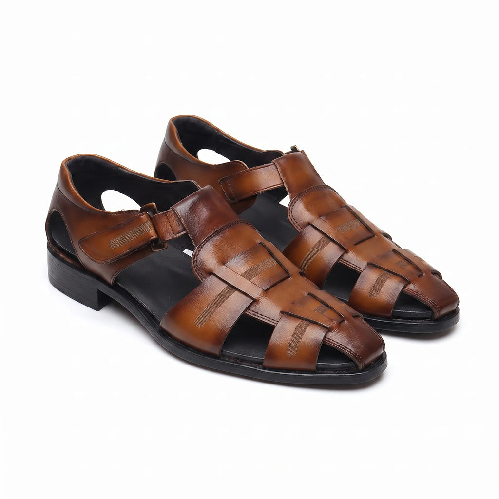 Maréa Fisherman Sandal - Brown