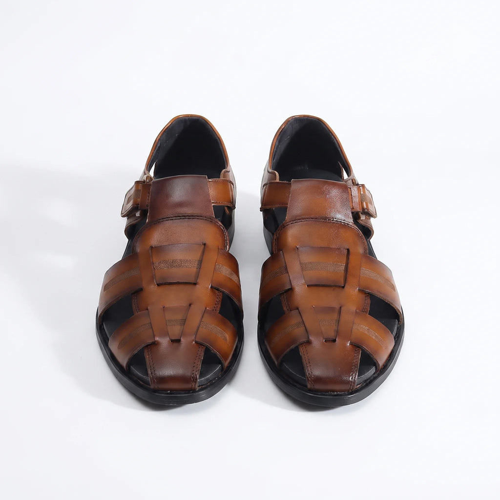 Maréa Fisherman Sandal - Brown