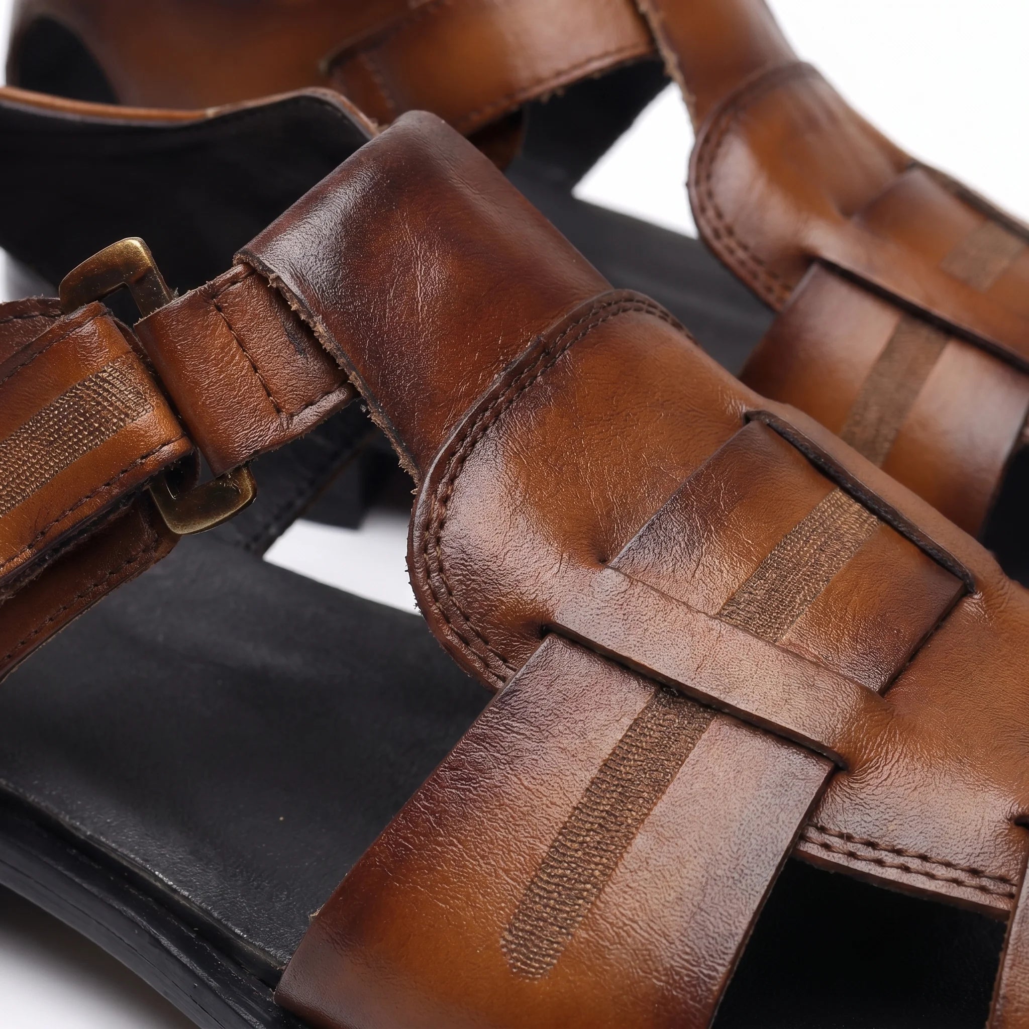 Maréa Fisherman Sandal - Brown