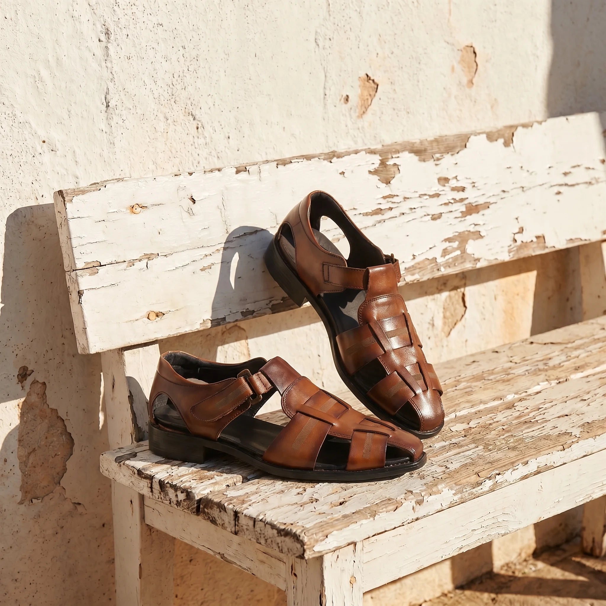 Maréa Fisherman Sandal - Brown