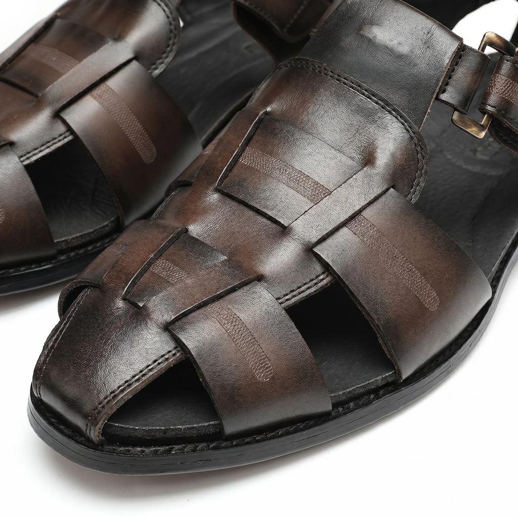 Maréa Fisherman Sandal - Coffee