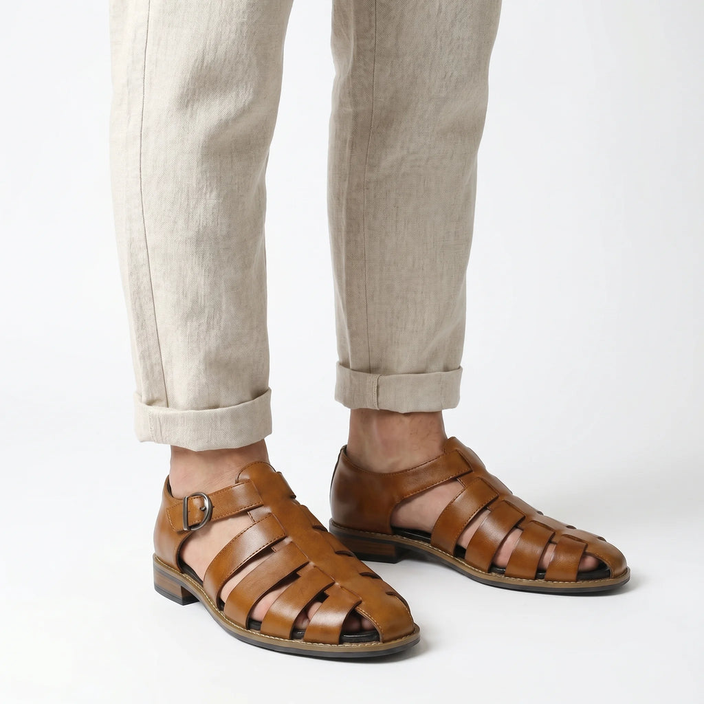 Calisto Fisherman Sandal - Brown