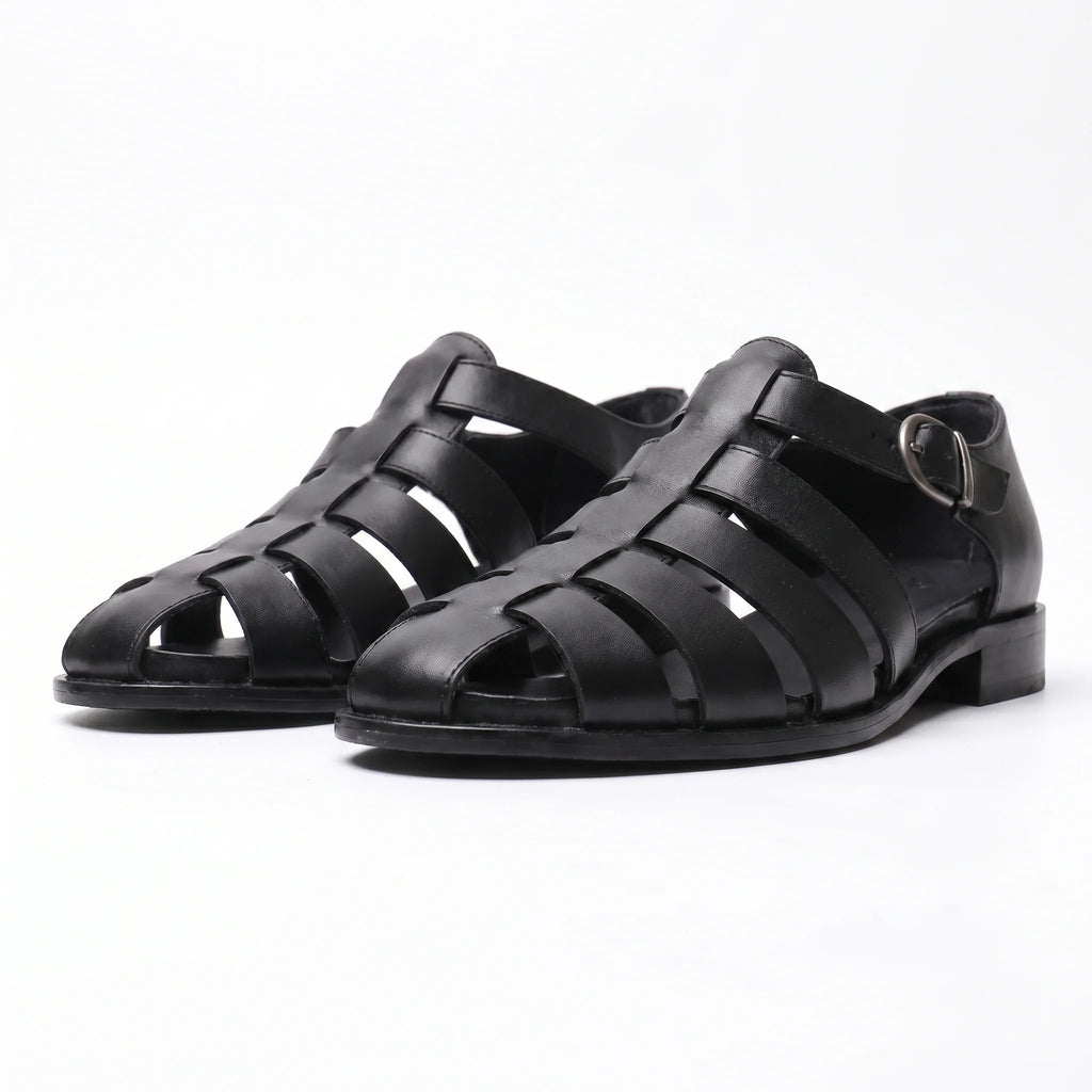 Calisto Fisherman Sandal - Black