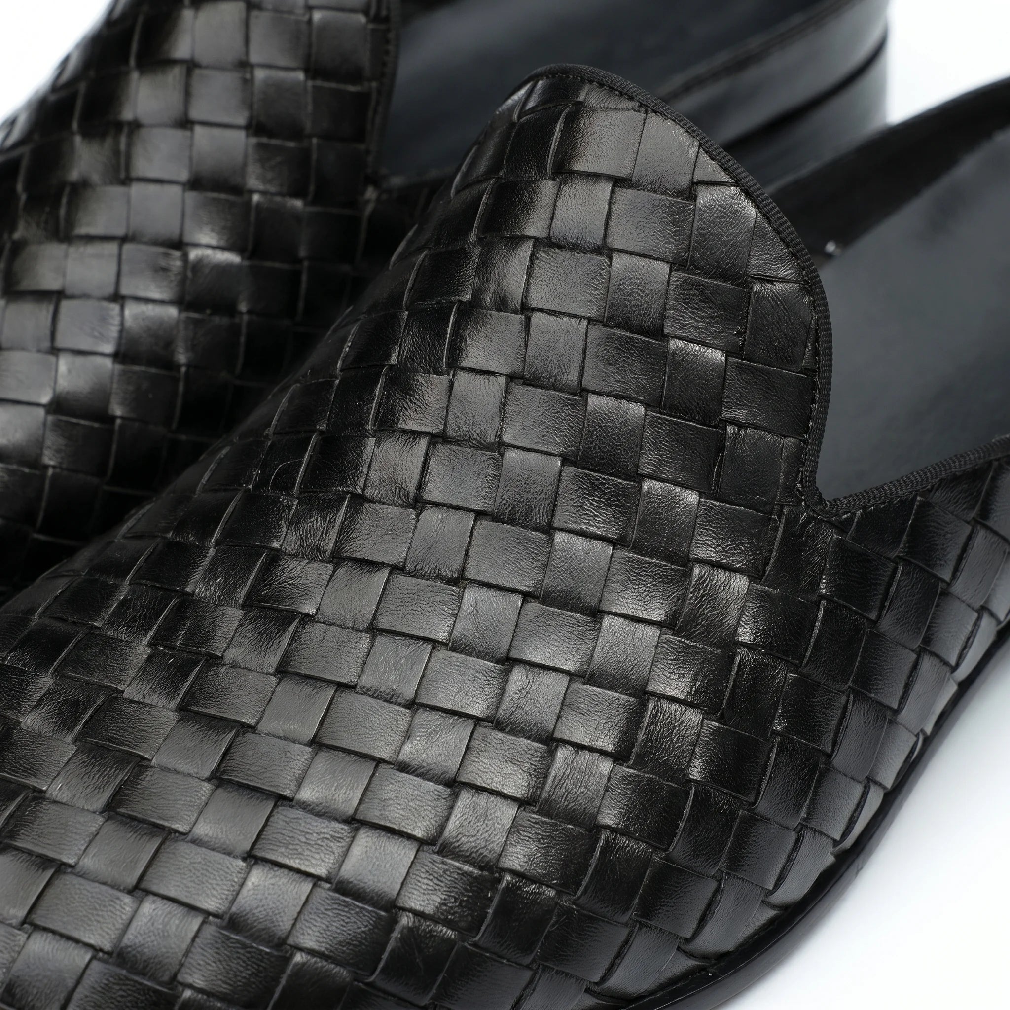 Intreccio Mule Loafer - Black
