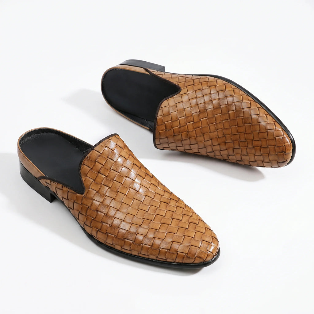 Intreccio Mule Loafer - Brown