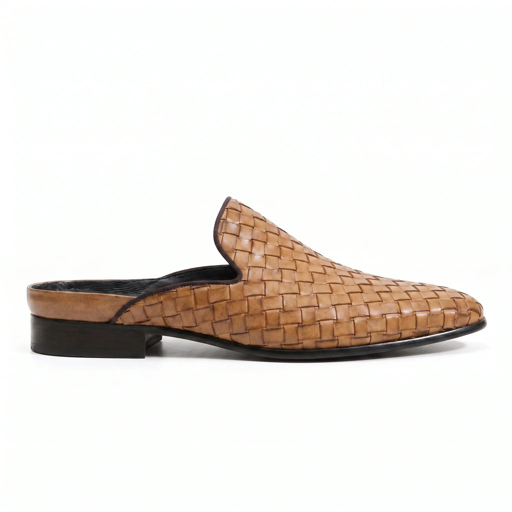 Intreccio Mule Loafer - Brown
