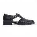 Trama Fisherman Sandal - Black