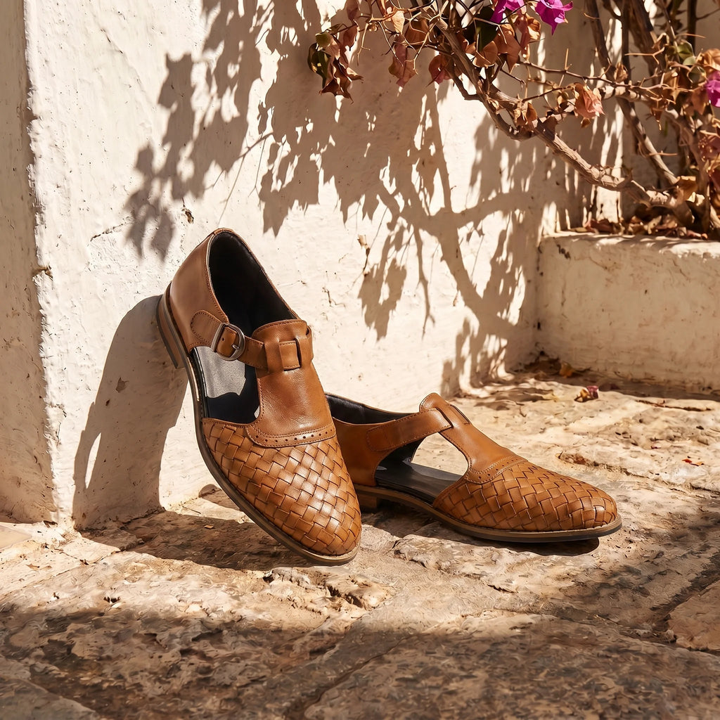 Trama Fisherman Sandal - Brown