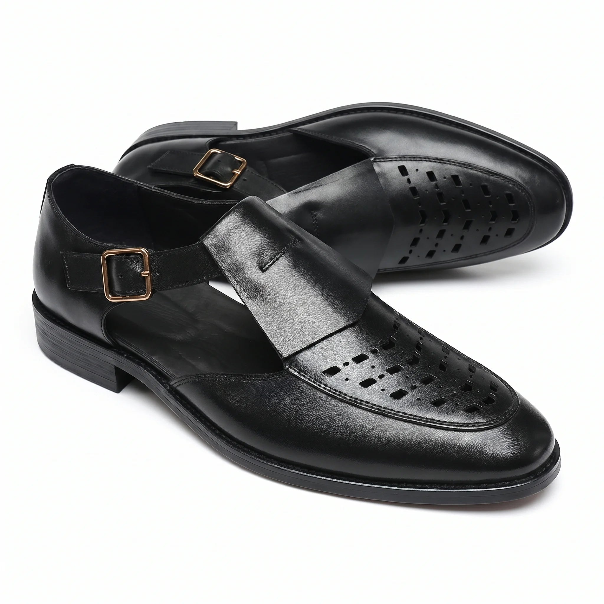 Sereno Fisherman Sandal - Black